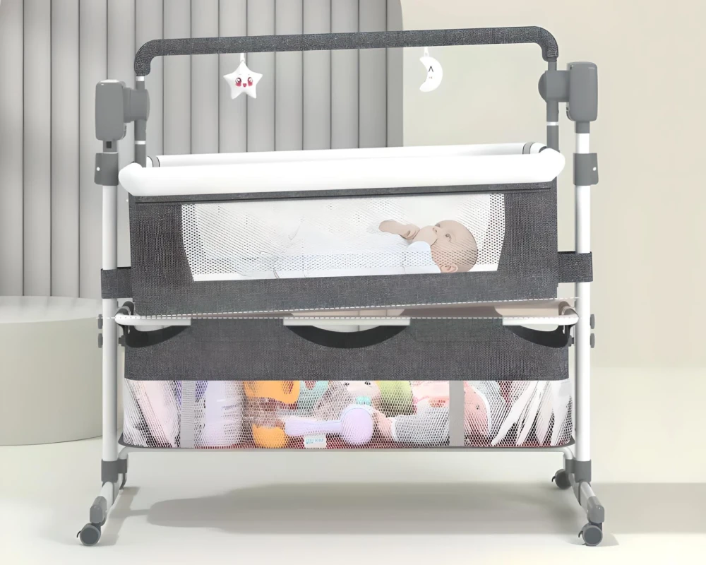 self rocking baby bassinet